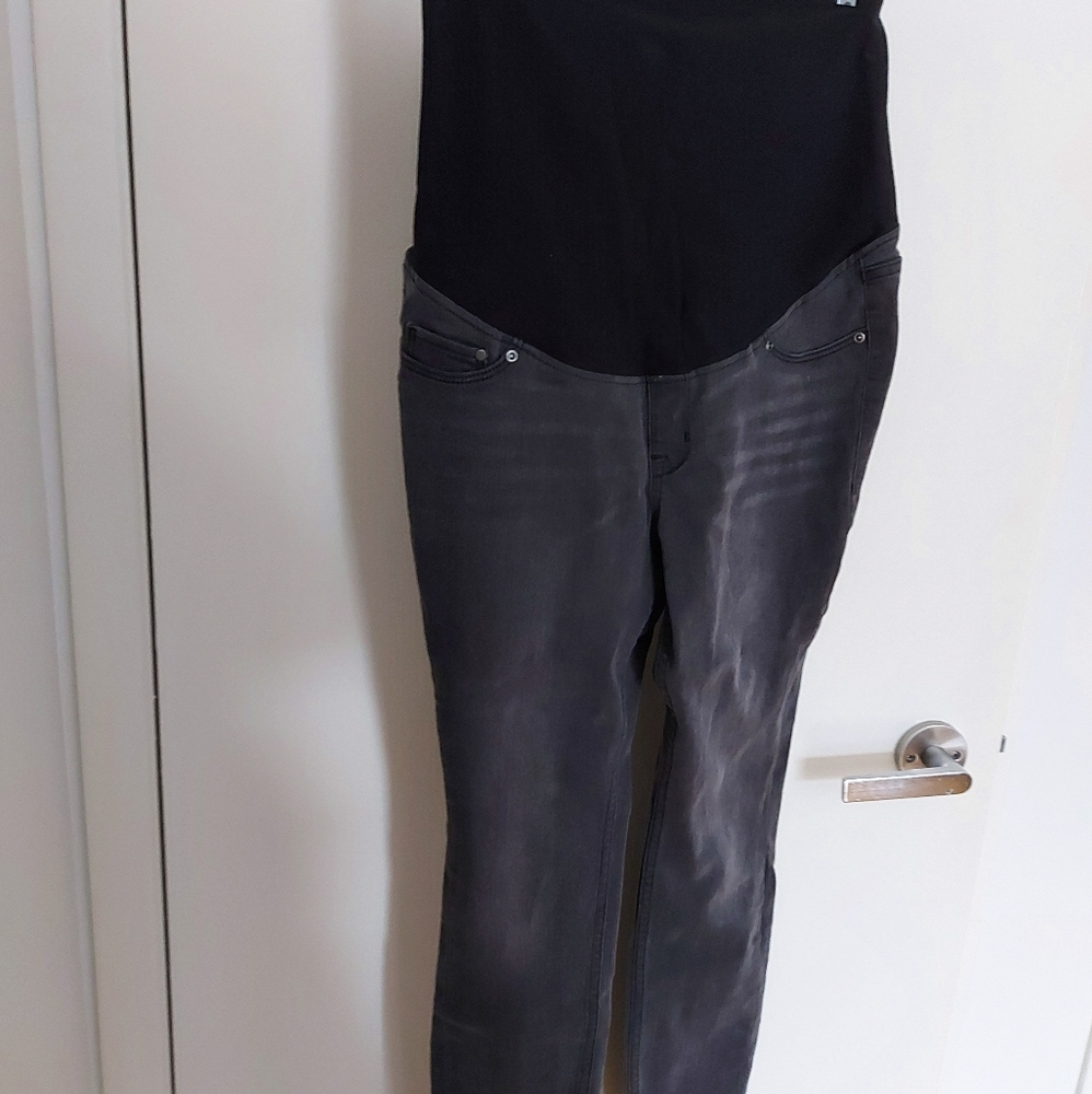 Grey maternity pants